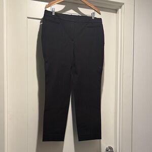J. Crew Black Straight Leg Pants